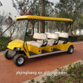 4kw electric golf cart with cargo box/good quality 6 seats utility golf cart with off road tyre for sale